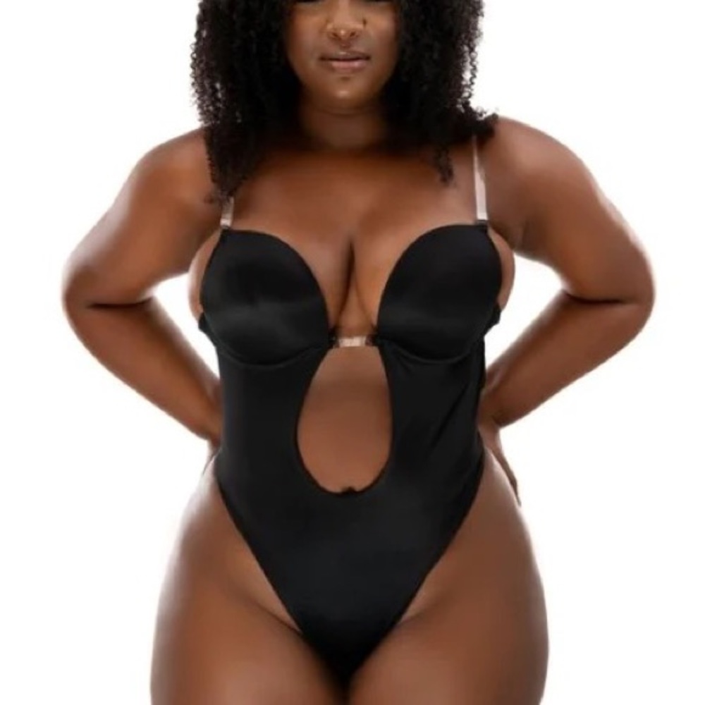 Peachy Backless Black Undergarment - Picture 1 of 7